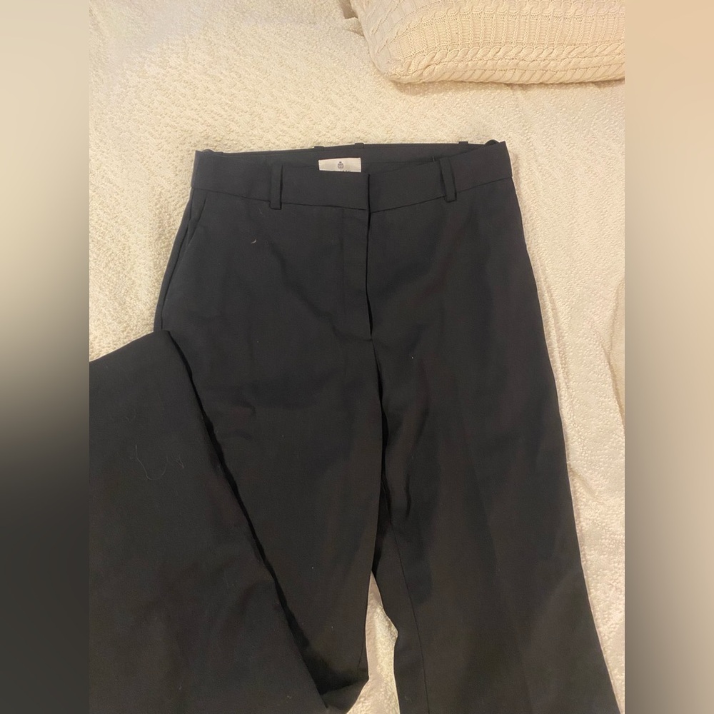 Babaton black dress pants boot cut  size 10